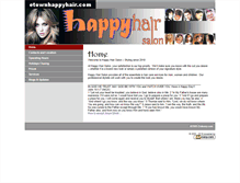 Tablet Screenshot of etownhappyhair.com